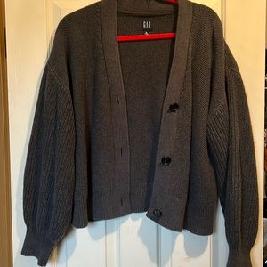 Grey cardigan